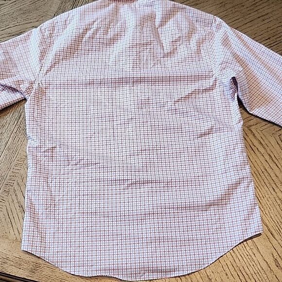 Mens non-iron dress shirt size L Egara - Picture 8 of 9